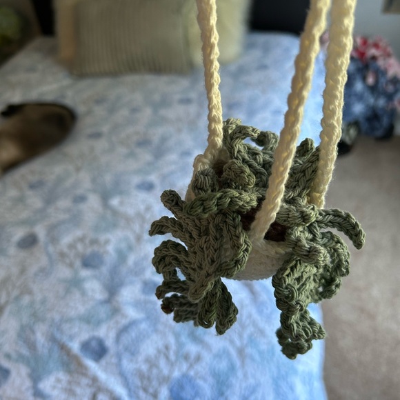 Car mirror plant decor - Picture 3 of 4